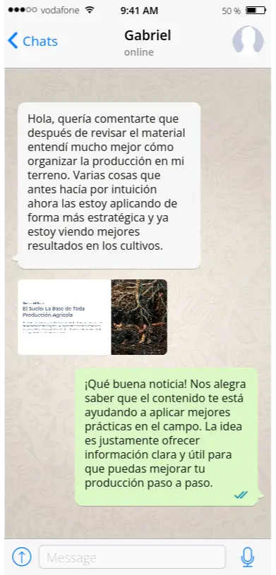 Mensaje de Gabriel